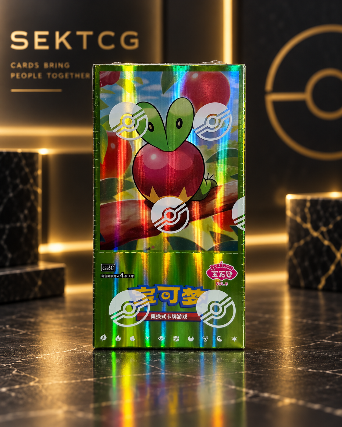 Pokémon CBB6C Gem Pack Vol. 6 Booster Display Simplified Chinese