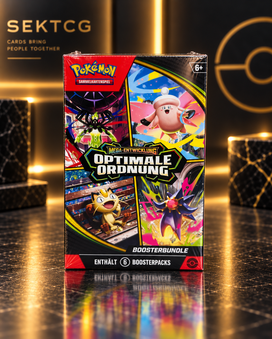 Pokemon Optimale Ordnung Booster Bundle